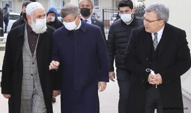 Ahmet Davutoğlu'ndan Ahmet Çalık'ın ailesine taziye ziyareti!