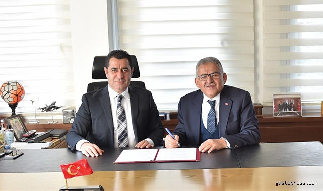 Başkan Büyükkılıç Ankara'da Protokol İmzaladı!