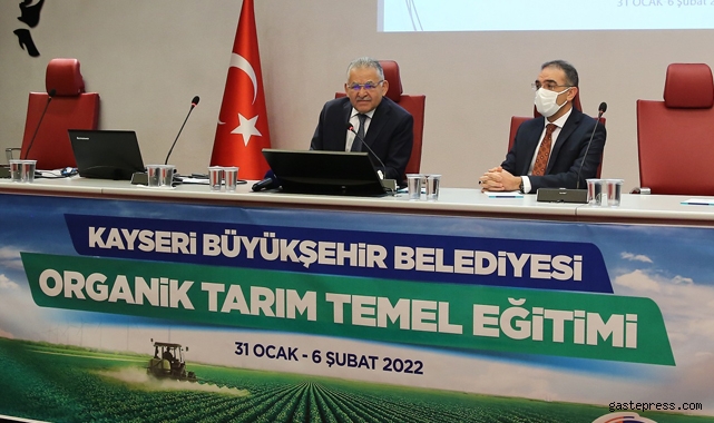 Başkan Büyükkılıç, Kayseri'deki Organik Tarım Temel Eğitim Programı Açılışına Katıldı!