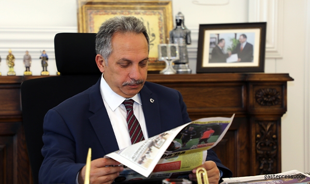 Başkan Yalçın: "Gazetecilik kamuoyunun haber alma hakkını yerine getiren bir meslektir"
