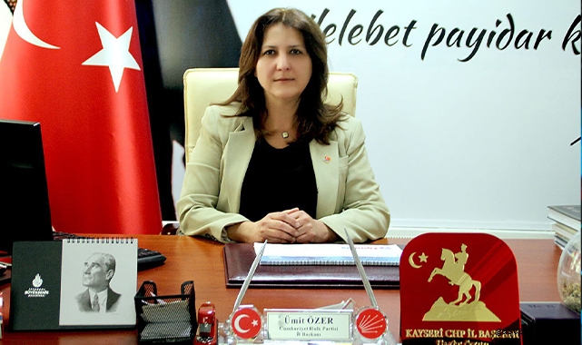 CHP Kayseri İl Başkanı Ümit Özer, "Gazetecilik suç değildir!"
