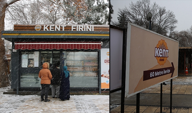 Kayseri Cumhuriyet Meydanındaki Kent Ekmek büfe sayısı ikiye çıkarıldı!