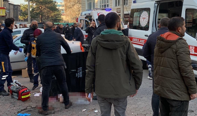 Kayseri'de sokak ortasında dehşet!