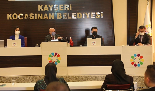 Kayseri Kocasinan, Yılın ilk Meclis toplantısını yaptı!