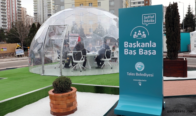 Kayseri Talas'ta Başkan Yalçın'dan Yine Bir İlk! Başkanla Baş Başa!