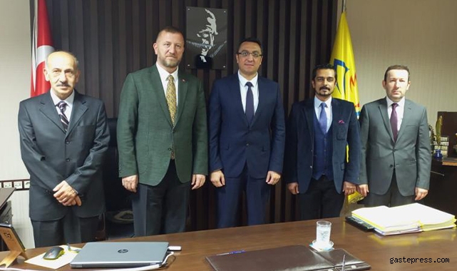 Kayseri Yozgatlılar Federasyonu Başkanı Çağan'dan Çalışkan'a ziyaret!