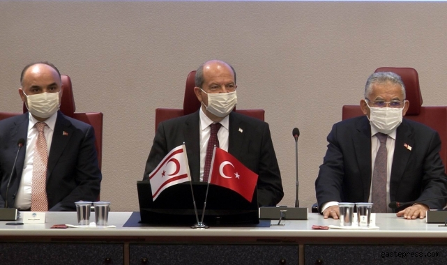 KKTC Cumhurbaşkanı Tatar, Kayseri'de Kıbrıs gazileri ile buluştu!