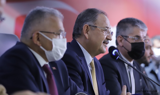 Mehmet Özhaseki, "2023 seçimlerinde bir kez daha destan yazacağız" dedi! 