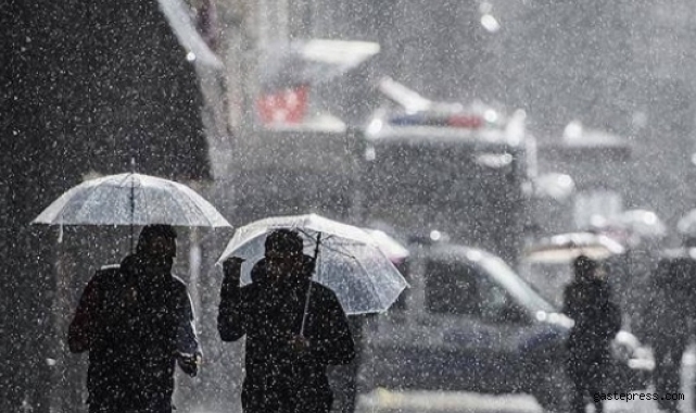 Meteoroloji o illeri uyardı! Sağanak yağış geliyor!
