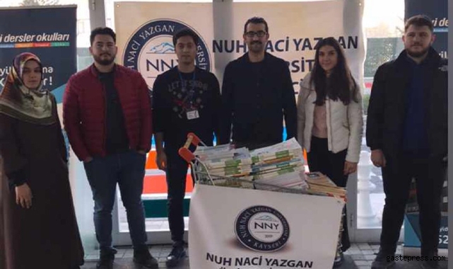 NNYÜ Öğrencilerinden YKS'ye hazırlanan öğrencilere destek!