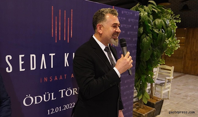 Sedat Kılınç inşaat A.Ş den Ödül töreni!