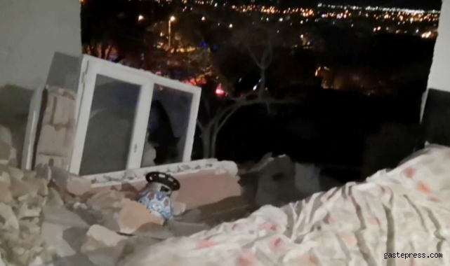 Sıkışan gaz bomba gibi patladı, duvarları yıkılan evde 3 kişi yaralandı!
