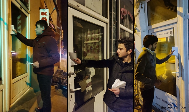 Ülkü Ocakları, esnafa siftah parası dağıttı!