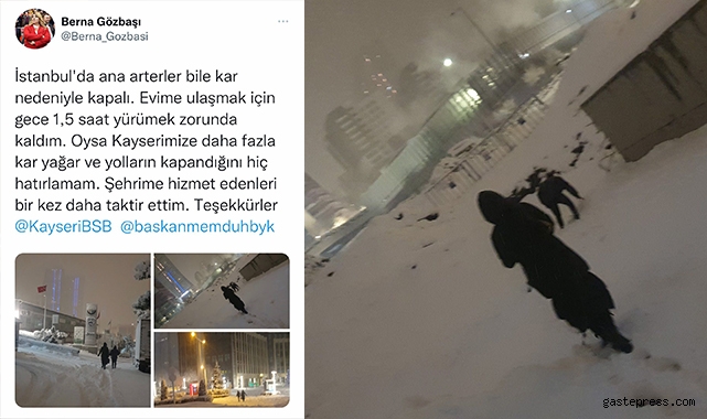 Yolda kalan Gözbaşı’dan İstanbullu yöneticilere tepki!