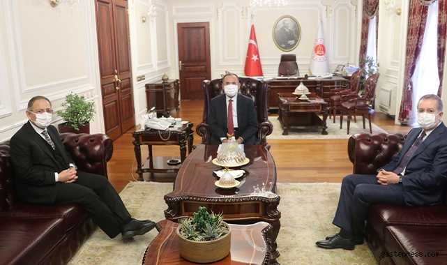 AK Parti Genel Başkan Yardımcısı Özhaseki, Bakan Nebati, Bozdağ ve Muş'la görüştü!