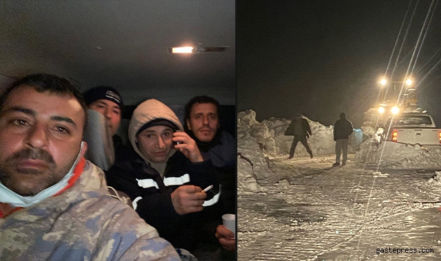 Aladağ'da mahsur kalan maden işçileri kurtarıldı!