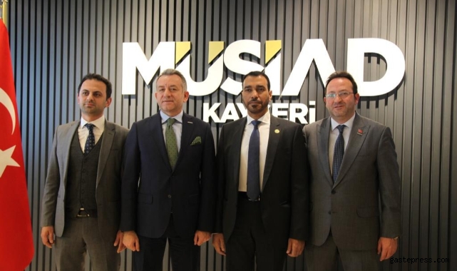 BAE'nin Büyükelçisi, Müsiad'lı iş insanları ile Kayseri'de bir araya geldi!