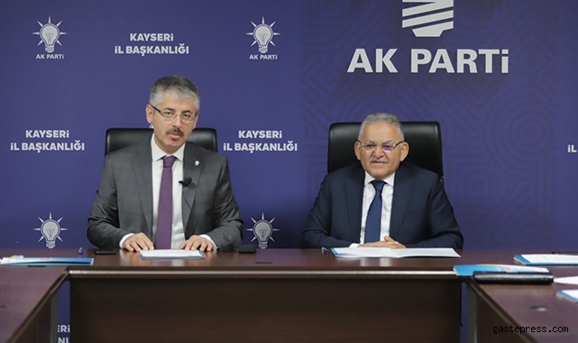 Başkan Büyükkılıç: "Omuz omuza çalışmaya devam edeceğiz"
