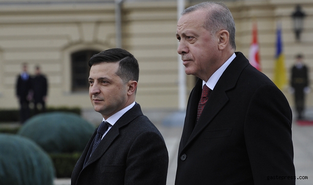 Cumhurbaşkanı Erdoğan, Ukrayna lideri Zelenskiy'le görüştü!