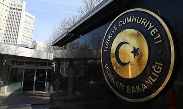 Dışişleri Bakanlığından Yunanistan'a nota!
