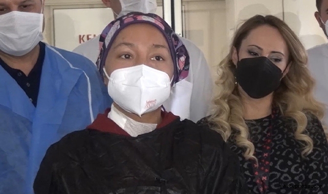 Fatma Nur, kardeşinin kemik iliği bağışı ile hayata tutundu!
