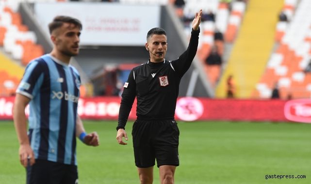 Galatasaray ile Kayserispor maçını Sarper Barış Saka yönetecek!