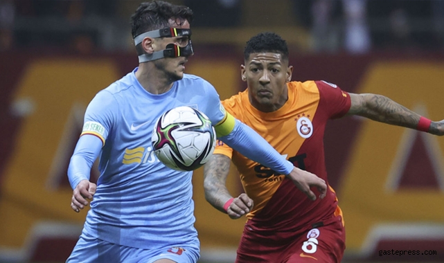 Galatasaray, Kayserispor'la 1-1 berabere kaldı!