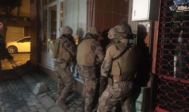İstanbul'da uyuşturucu tacirlerine yönelik eş zamanlı operasyon!