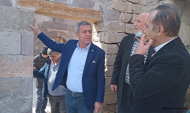 İYİ Partili Kazım Yücel, Yine sahada, Yine dert dinledi!