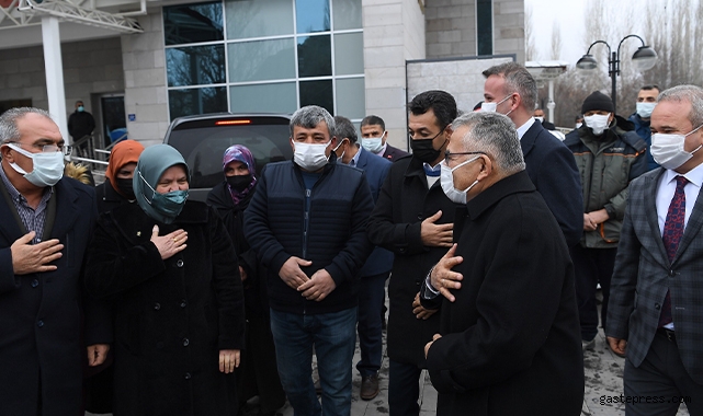 Kayseri Akkışla Belediyesi'nden Büyükkılıç'a teşekkür!