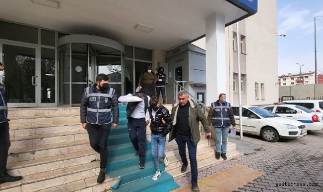 Kayseri’de aranan şahıslara operasyon: 10 gözaltı!