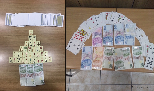 Kumar oynayan 9 kişiye toplam 16 bin 371 TL ceza kesildi!