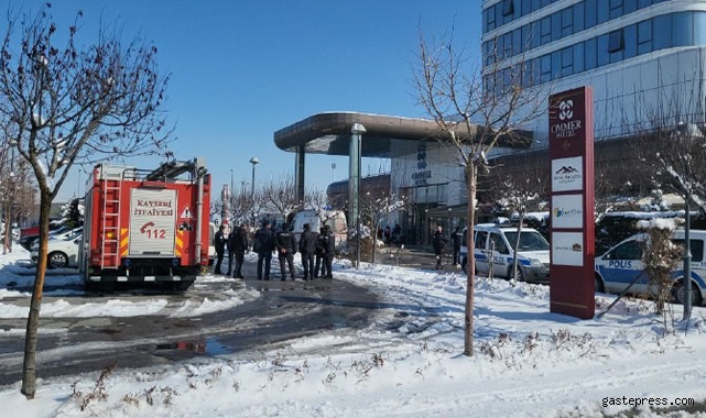 Ommer Otel’de intihar girişimi!