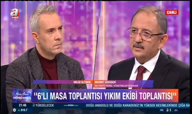 Özhaseki, “6’lı toplantı, yıkım ekibi toplantısı"