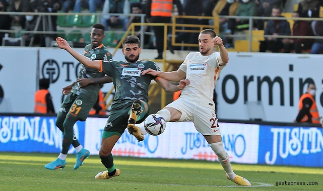 Spor Toto Süper Lig: Alanyaspor: 1 - Galatasaray: 1