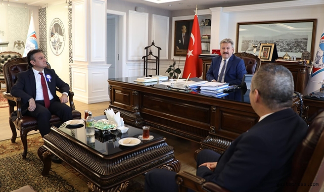 Vergi Dairesi Başkanından Başkan Palancıoğlu’na ziyaret!