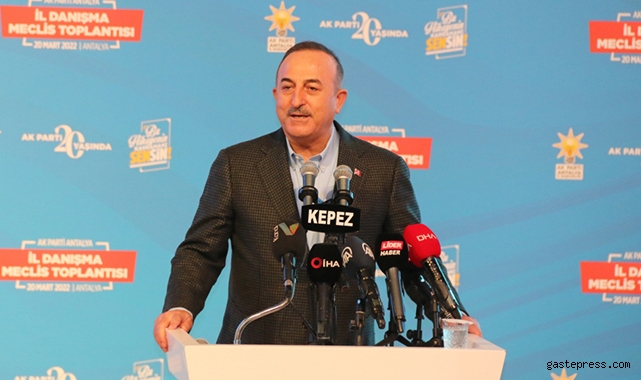 Bakan Çavuşoğlu: 'Dünyada barış ve huzurun tesisi için diplomatik seferdeyiz'
