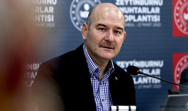 Bakan Soylu, Zeytinburnu'nda muhtarlarla bir araya geldi!