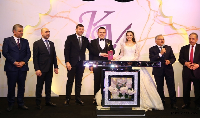 Başkan Bağlamış'ın mutlu günü!