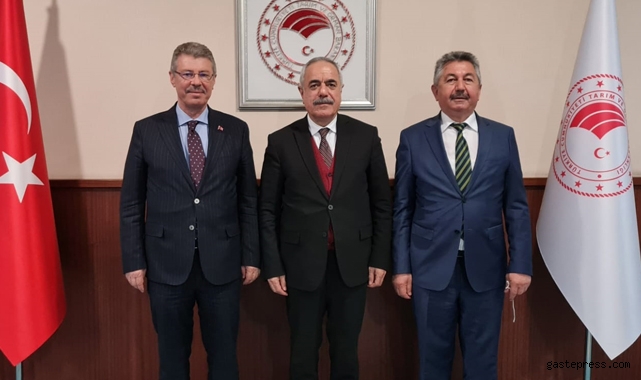 Başkan Hüseyin Akay, Bakan Yardımcısı Tunç ile Görüştü!