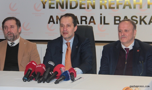 Erbakan'dan muhalefet partilerine tarihi çağrı: Gelin 'Anadolu İttifakını' kuralım!