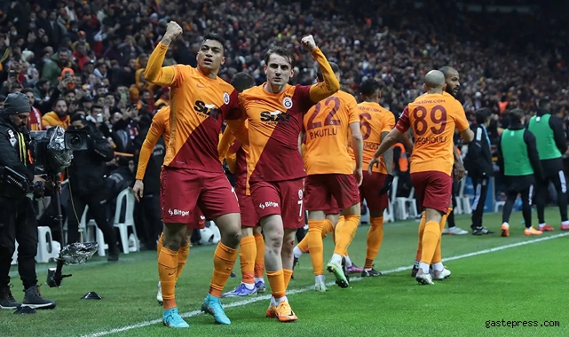 Galatasaray derbide konuk ettiği Beşiktaş'ı mağlup etti!