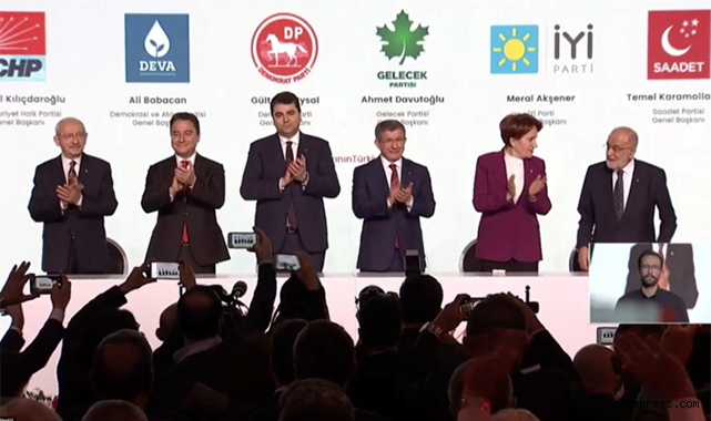 Güçlendirilmiş Parlamenter Sistem  6 Parti Liderince İmzalandı!