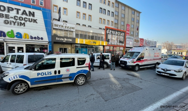Kayseri'de silahlı kavga: 1 yaralı!