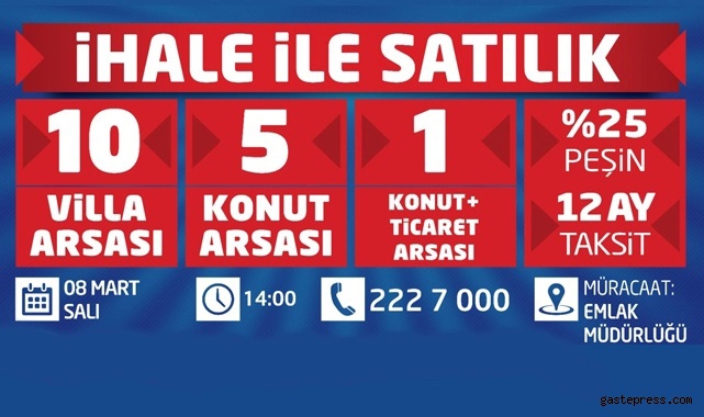 Kayseri Kocasinan'da yatırım fırsatı için son 2 gün!