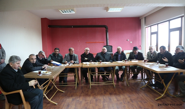 Kayseri Melikgazi’de kırsal kesim mahalle muhtarları ile toplantı yapıldı!