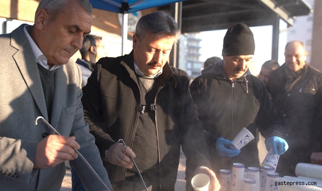 Kayseri Melikgazi'den ehliyet sınavı öncesi çorba ikramı!