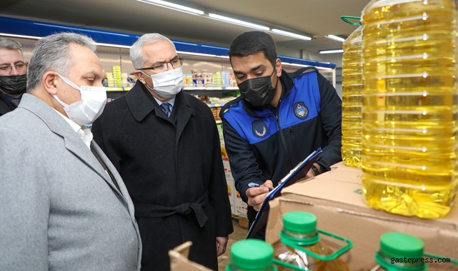 Kayseri Talas Belediyesi'nden Stokçuluk Denetimi!