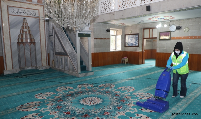 Kayseri Talas'ta Camiler Ramazan'a Hazırlanıyor!