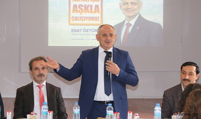 Kayseri Yahyalı Belediye Başkanı Esat Öztürk tecrübelerini öğrenciler ile paylaştı!